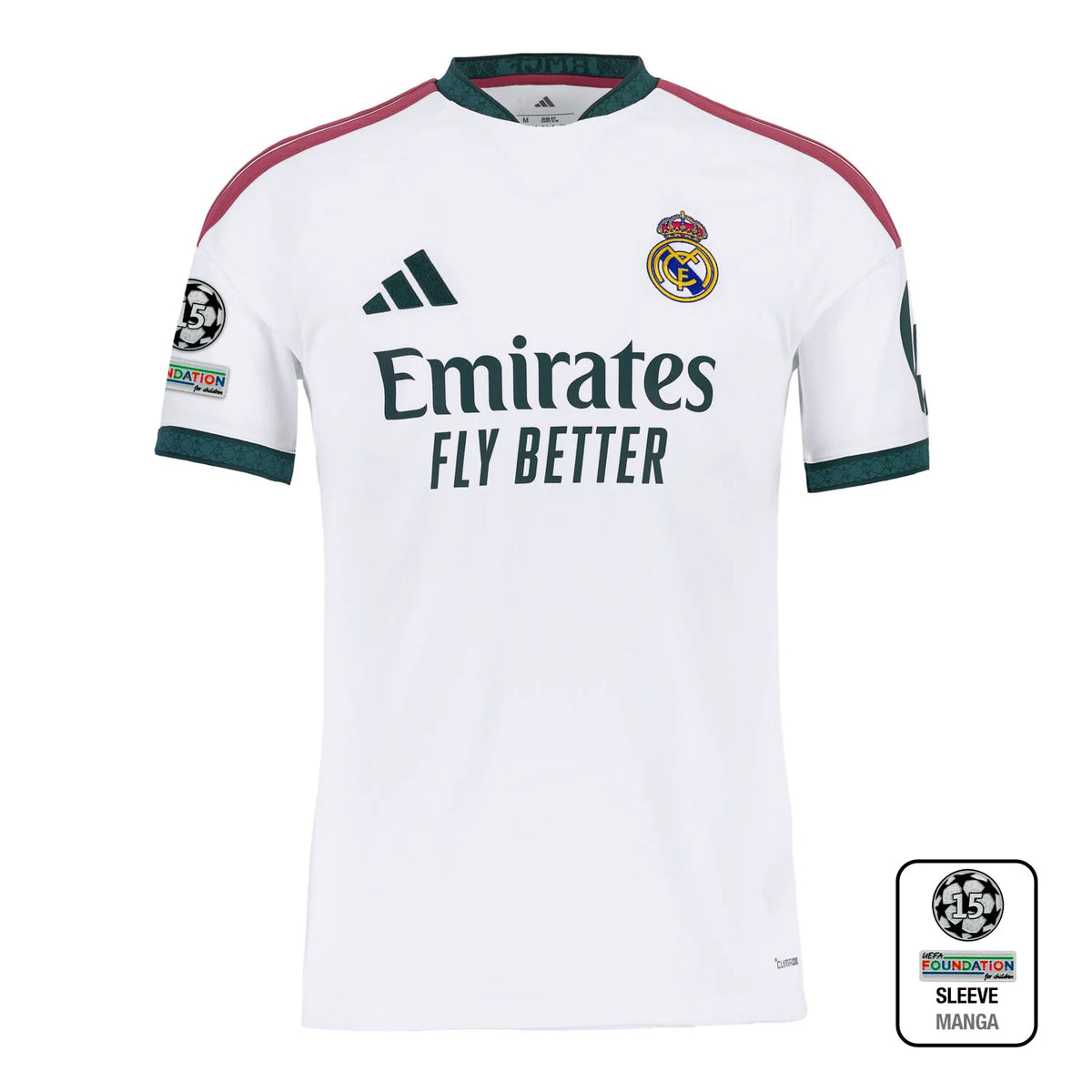 Camiseta Hombre Primera Equipación Blanca 26/27
