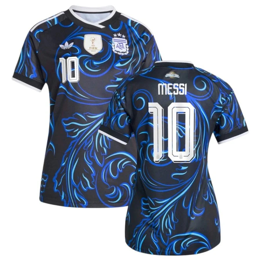 Camiseta femenina de visitante de 3 estrellas de Argentina 26-27