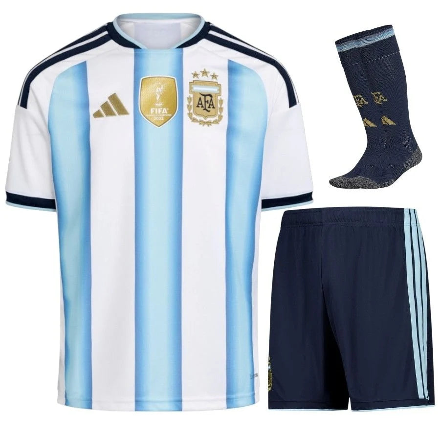 Argentina Kit Infantil 3 Estrellas 2026 2027