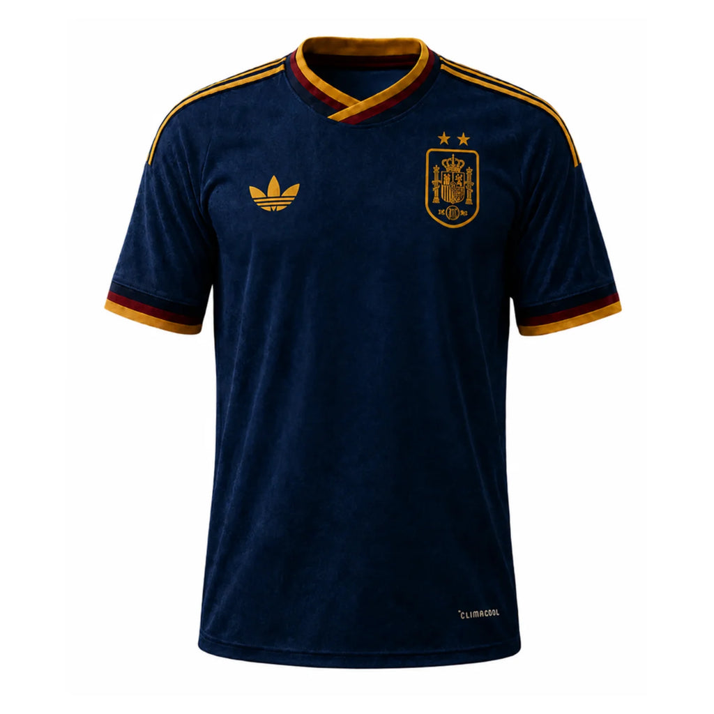 Camiseta especial azul de 2 estrellas para hombre de España 2026 2027