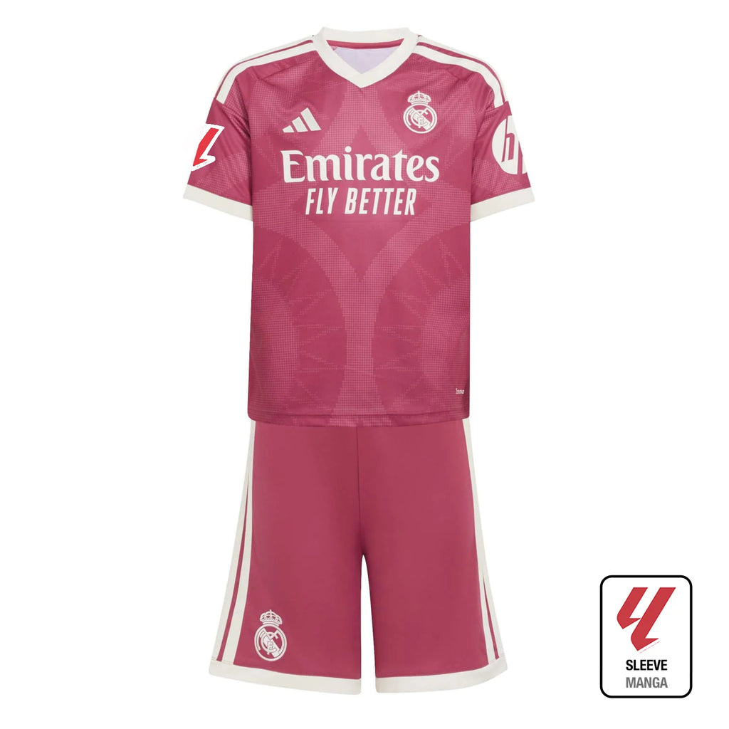 Conjunto Niño Tercera Equipación Rosa 26/27