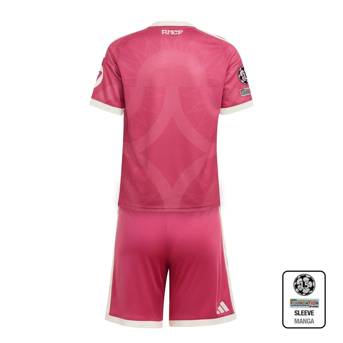 Conjunto Niño Tercera Equipación Rosa 26/27