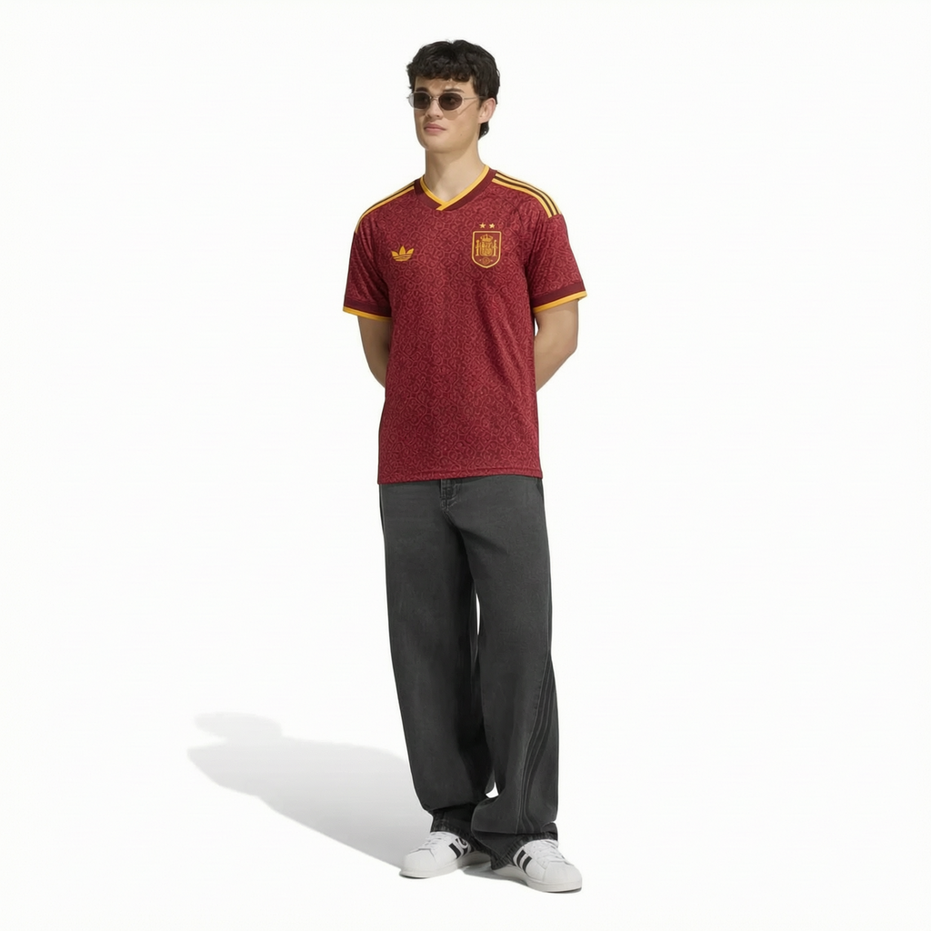 Camiseta especial de visitante masculina de 2 estrellas de España 2026 2027